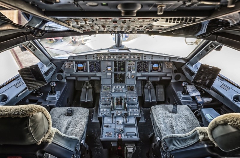 Cockpit d'Airbus A-319
