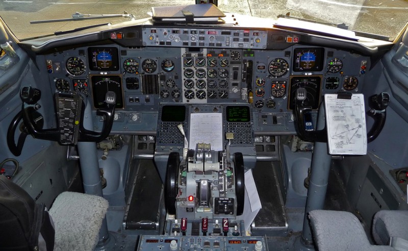 Planche de bord du Boeing 737-400